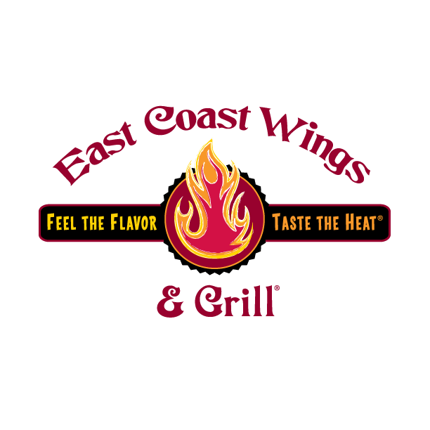 Logo east coast wings tennessee