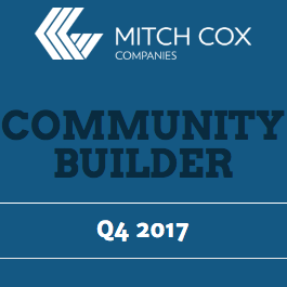 community builder newsletter mitch cox