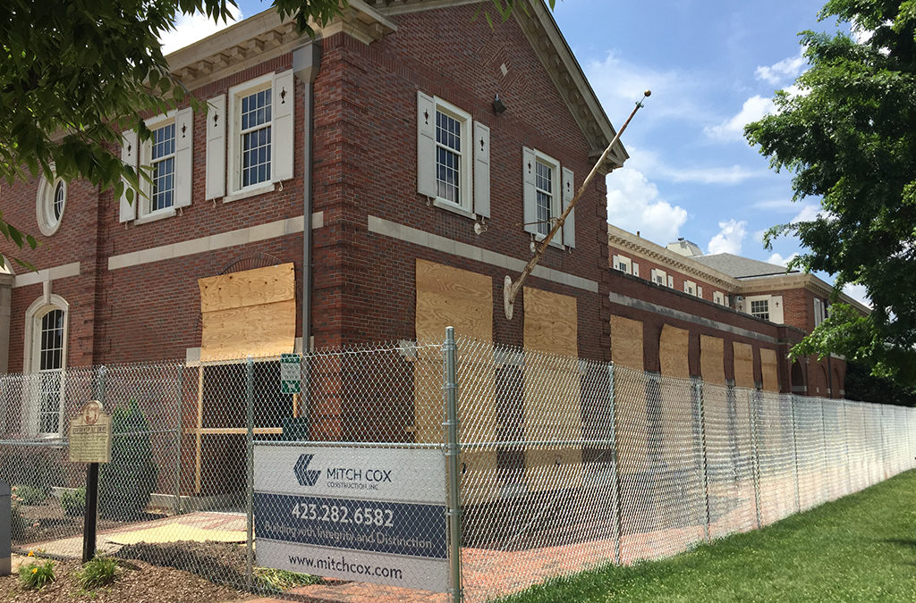 Mitch Cox Construction Renovates Historic Kingsport Library